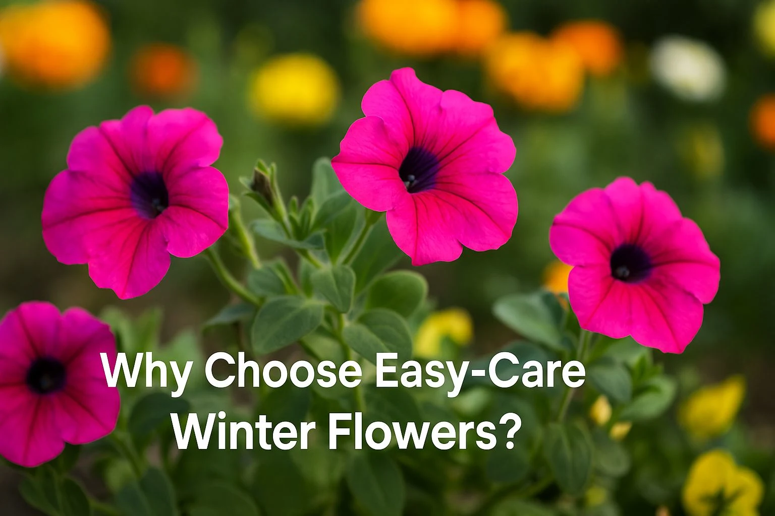 Why Choose Easy‑Care Winter Flowers for the best plants for winter